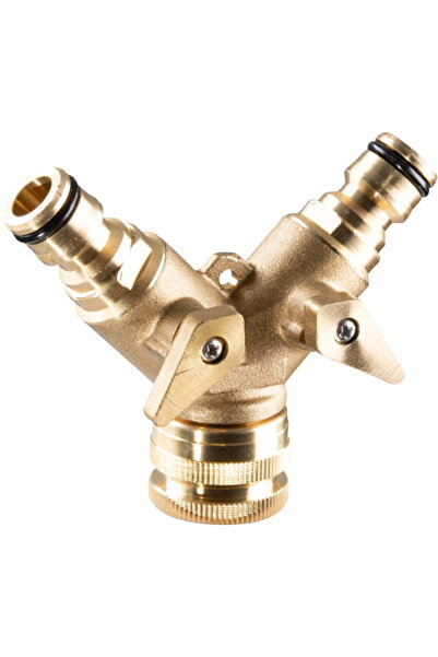 Other 2-way connector ¾" ½" brass internal thread TG