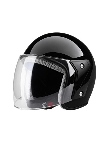 FIXATO Cască de motocicletă/scuter FIXATO, cu vizieră, mărime universală 55-6...