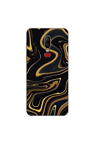 OEM Husa compatibila cu OnePlus 6 Silicon Gel Tpu Model Acrylic Glow