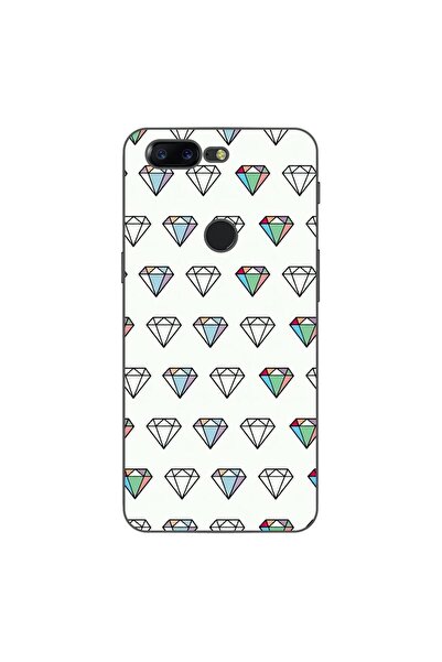 OEM Husa compatibila cu OnePlus 5T Silicon Gel Tpu Model Diamonds Pattern Tra...