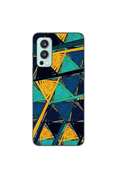 OEM Husa compatibila cu OnePlus Nord 2 Silicon Gel Tpu Model Abstract Prism