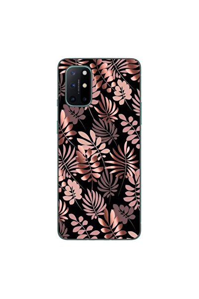 OEM Husa compatibila cu OnePlus 8T Silicon Gel Tpu Model Bronze Paradise