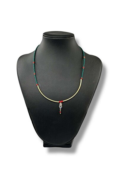 Bozhi Necklace Glass Beads Luminous Style