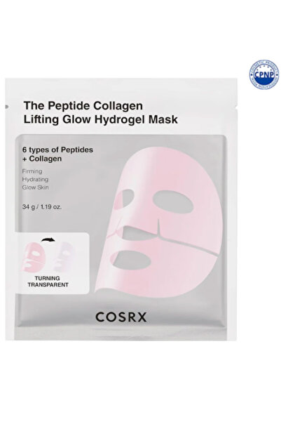 Cosrx Corsx Peptide Collagen Glow Hydrogel Mask - Μάσκα Προσώπου για Σύσφιξη,...