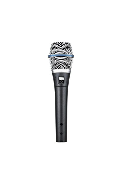 Shure BETA 87A Studio Vocal Microphone, XLR (Black)