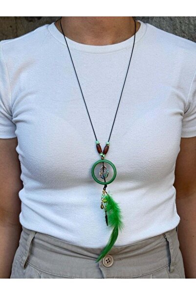 Bozhi Necklace Glass Beads Elegant Gift