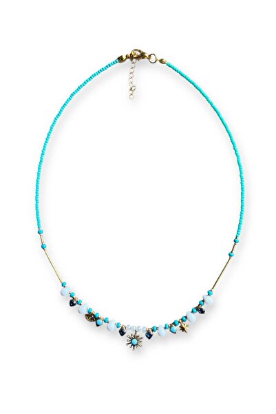 Bozhi Necklace Glass Beads Stylish Gift