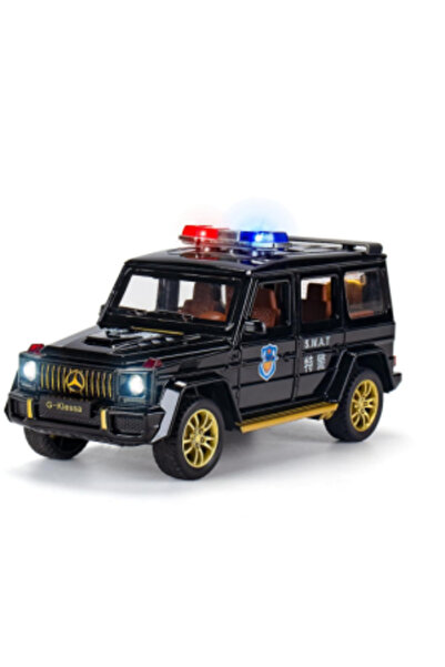 PlayFun Модел на кола с откат, лят под налягане, 1:24 Мерцедес AMG G63 G Поли...
