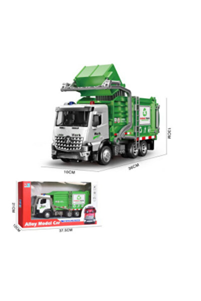PlayFun Camion de Gunoi din Metal cu Sunete si Lumini 6511110051355