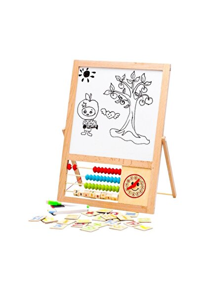 Ecotoys Tablă magnetică educativă, numere de abac