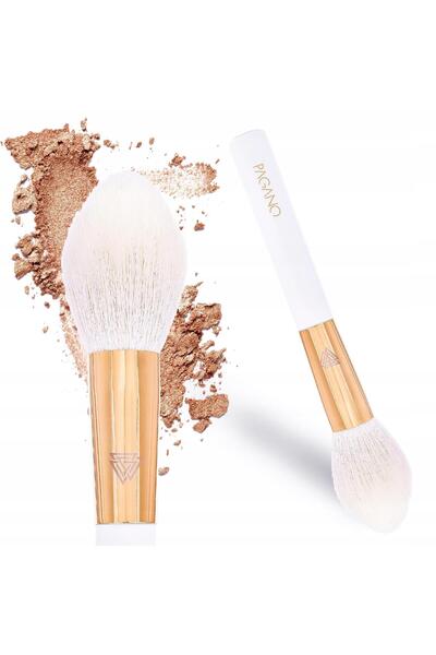 Mardil Powder Brush for Blush and Highlighter, Pagano, Soft and Fine Bristles...