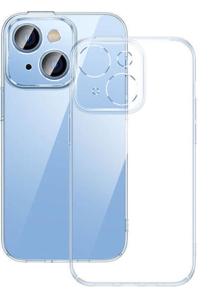 Baseus Σετ Πλαστικής Πίσω Θήκης με Διαφανές Γυαλί (iPhone 14 Plus) Κωδικός: A...