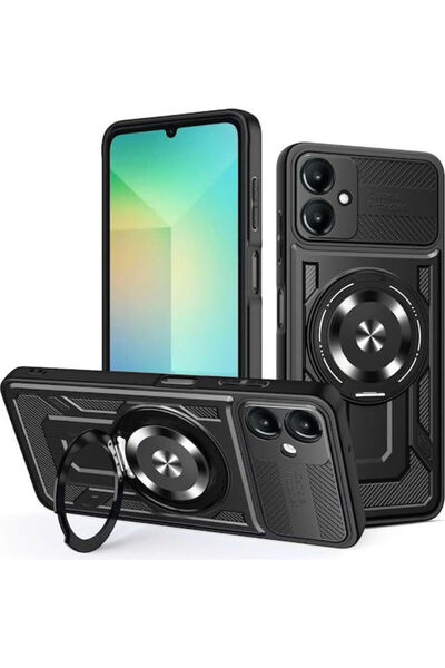 OEM Μαύρη Πλαστική/Σιλικονούχα Πίσω Θήκη (Redmi Note 14 Pro+)