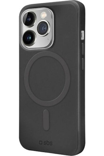 SBS Λεία Μαύρη Θήκη Πλάτης Σιλικόνης (iPhone 14 Pro) Κωδικός: COVRUBIP1461PK