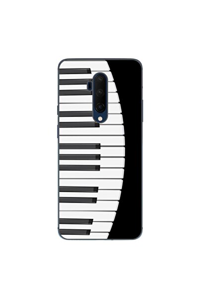 OEM Θήκη συμβατή με OnePlus 7T Pro από σιλικόνη gel TPU με σχέδιο πλήκτρων πι...