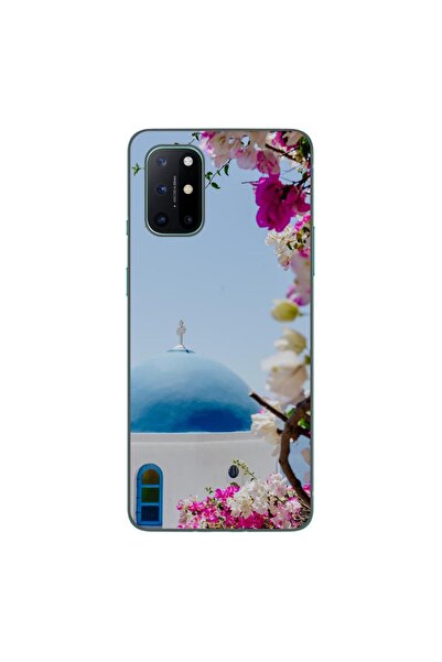 OEM Husa compatibila cu OnePlus 8T Silicon Gel Tpu Model Grecia Santorini