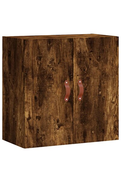 vidaxl Wall cabinet, smoky oak, 60x31x60 cm, composite wood