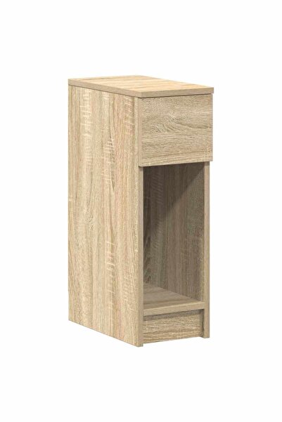 vidaxl Noptiera cu sertar Stejar Sonoma 20x36x60 cm