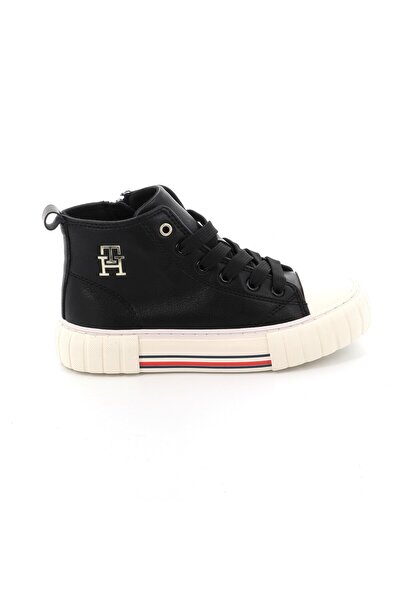 Tommy Hilfiger Παιδικό Μποτάκι για Κορίτσι Χρώματος Μαύρο T3A9-33544-1351