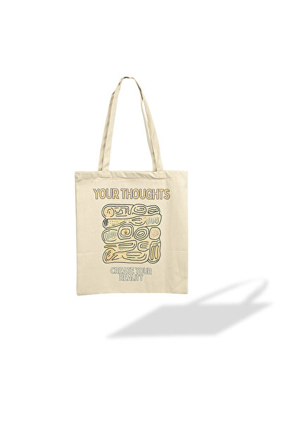 Palo Santo 100% Cotton Tote Bag "Your Thoughts" -