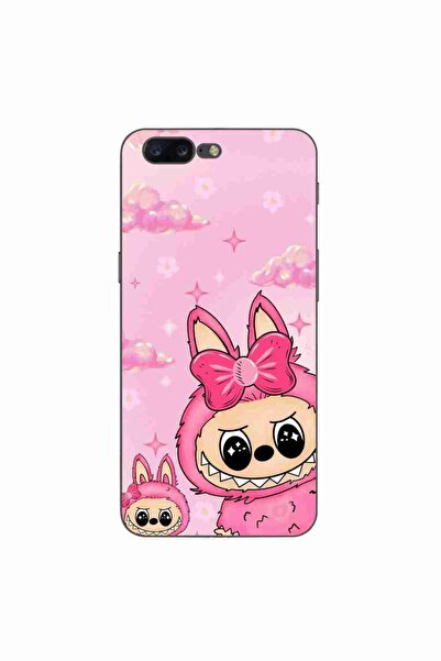 OEM Husa compatibila cu OnePlus 5 Silicon Gel Tpu Model Labubu Pink Fantasy