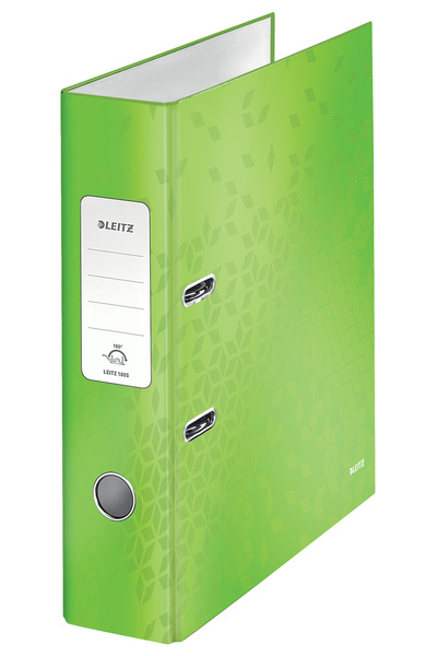 Leitz Legătură plasticizată 8cm 180 de grade verde WOW