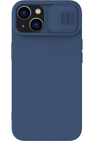 Nillkin Camshield Μεταξένια Πίσω Θήκη Σιλικόνης 0.2mm Μπλε (iPhone 15 Plus) Κ...