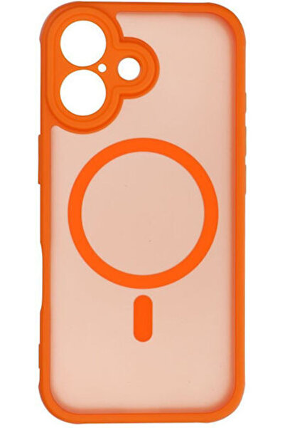OEM Πλήρως Ματ Πλαστική Πορτοκαλί Πίσω Θήκη Mag Cover (iPhone 17)