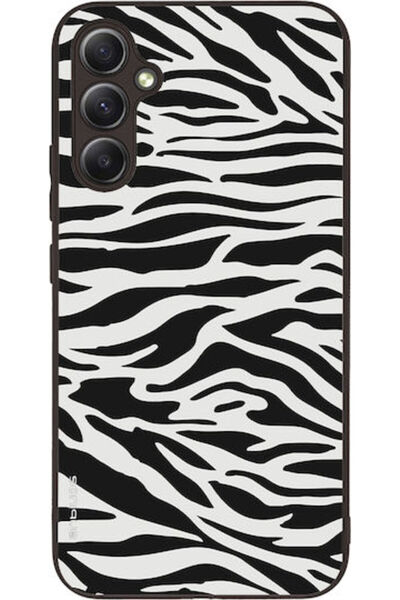 Other Σειρά Sonique Animal Print Samsung Galaxy A34 5G Θήκη Κινητού Ζέβρα
