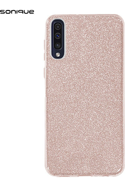 Other Σονίκ Λαμπερή Πίσω Θήκη Σιλικόνης Ροζ (Galaxy A70)