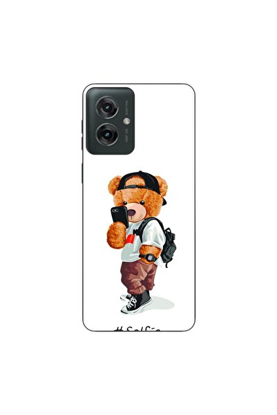 OEM Husa compatibila cu Motorola Moto G55 Silicon Gel Tpu Model Bear Teddy Se...