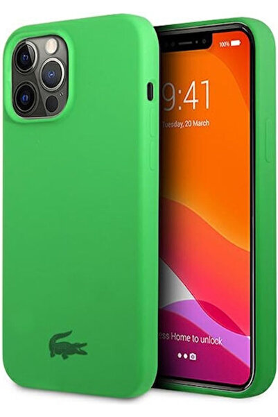 Lacoste Πράσινη Θήκη Πλάτης Σιλικόνης (iPhone 13 Pro Max) Κωδικός: LCHCP13XSN