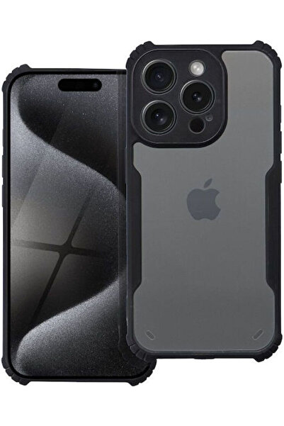 OEM Πίσω Κάλυμμα Σιλικόνης Μαύρο (iPhone 17 Pro Max)