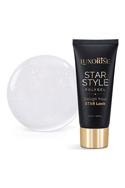 LUXORISE Polygel STAR STYLE - STAR ICON Collection, Pure Pearl, 50ml