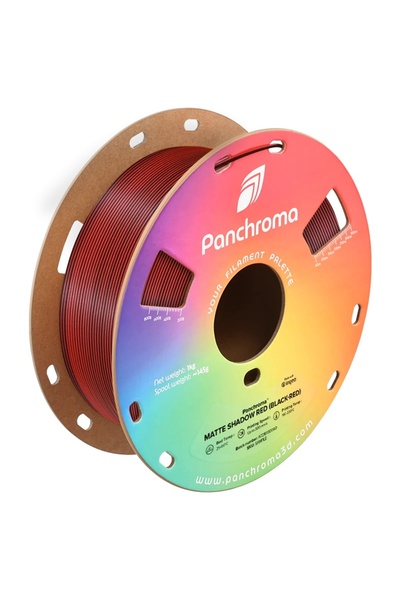 Polymaker Filament PolyTerra Dual PLA Shadow Red (Rosu-Negru) 1kg 1,75 mm
