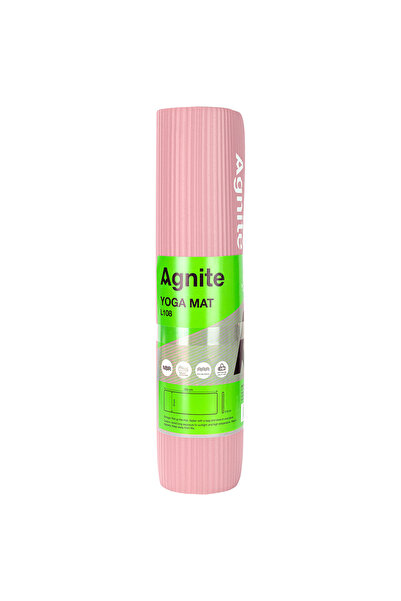 Deli Saltea de yoga 183*61*0.8 CM + Geantă de transport AGNITE ROZ