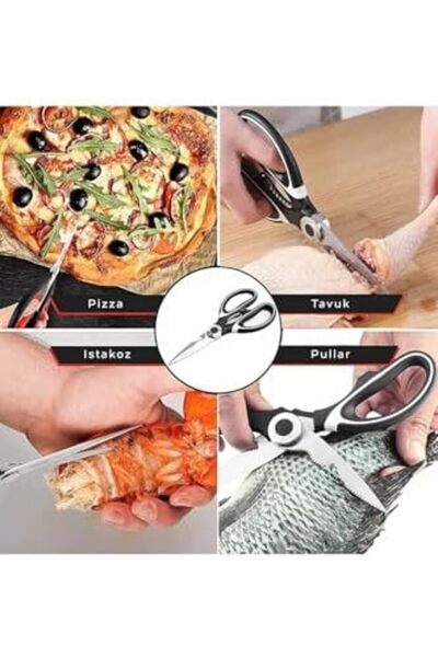 Yıldızan Nzr Beautestore Multi-Functional Stainless Steel Chicken Scissors | ...