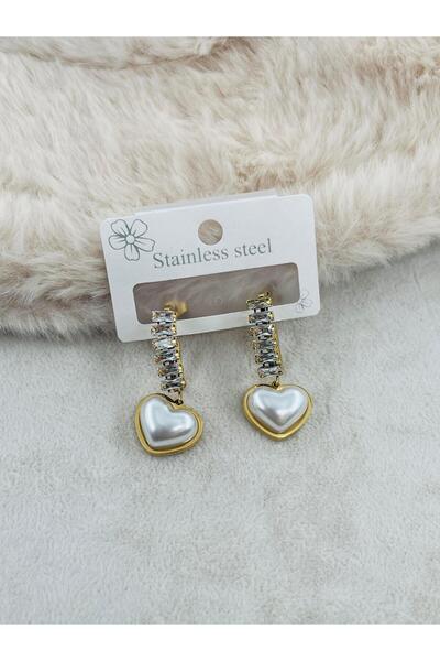 Bozhi Steel Earrings 55 Silver Business Woman Style Gold