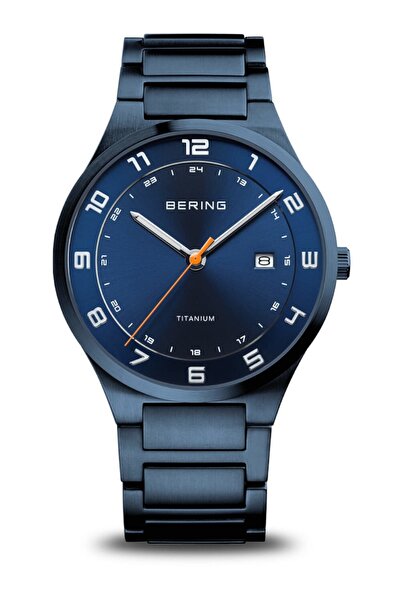 Bering Ceas bărbătesc 15139-797, Cuarț, 40mm, 10ATM