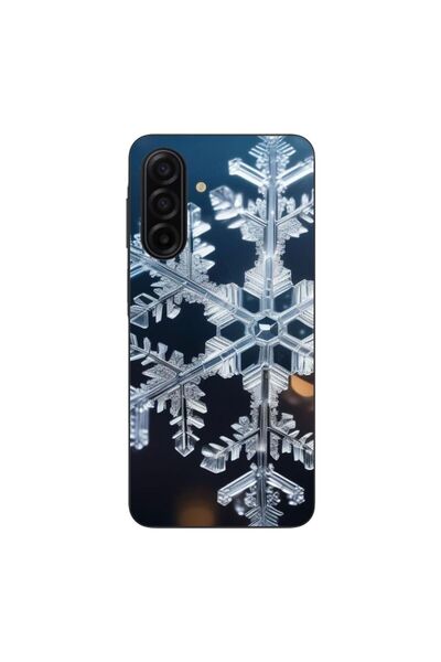 OEM Husa compatibila cu Samsung Galaxy A17 Silicon Gel Tpu Model Big Snowflake