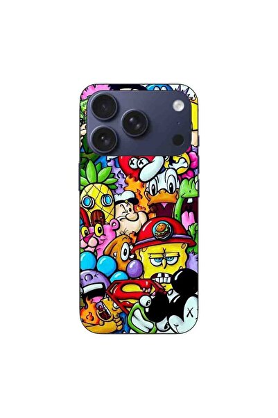OEM Θήκη συμβατή με Apple iPhone 17 Pro από σιλικόνη gel TPU με σχέδια Pop Ar...