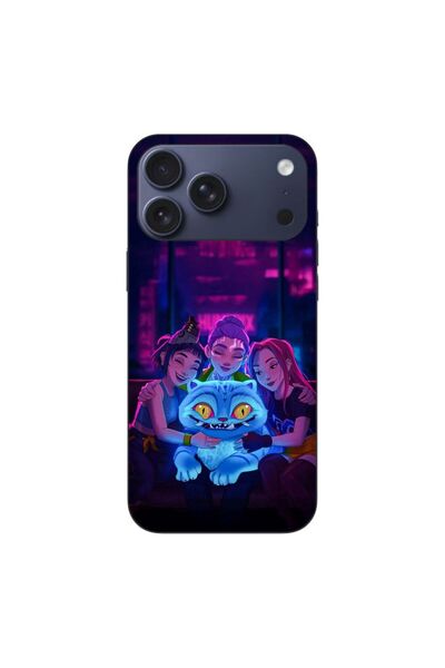 OEM Husa compatibila cu Apple iPhone 17 Pro Max Silicon Gel Tpu Model KPop De...