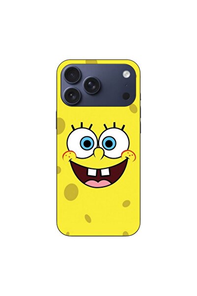OEM Husa compatibila cu Apple iPhone 17 Pro Max Silicon Gel Tpu Model Spongeb...
