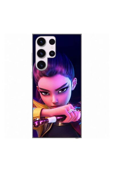 OEM Husa compatibila cu Samsung Galaxy S23 Ultra Silicon Gel Tpu Model KPop D...