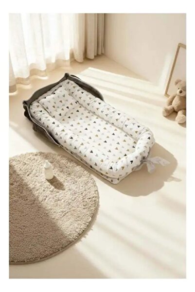 Generic Portable cotton baby cot, foldable, 85 x 45 x 12 cm