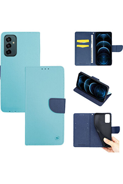Other Sonique Trend Book Συνθετικό Δέρμα / Σιλικόνη Ανοιχτό Μπλε (Galaxy M23)