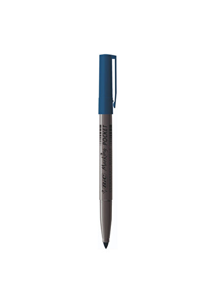 Bic Marker permanent albastru 1.0mm 1445