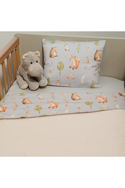 Baby Oliver Minky ΝEW Κουβέρτα Κούνιας Διπλής Όψης 100x150 Des.427 Oliver Baby