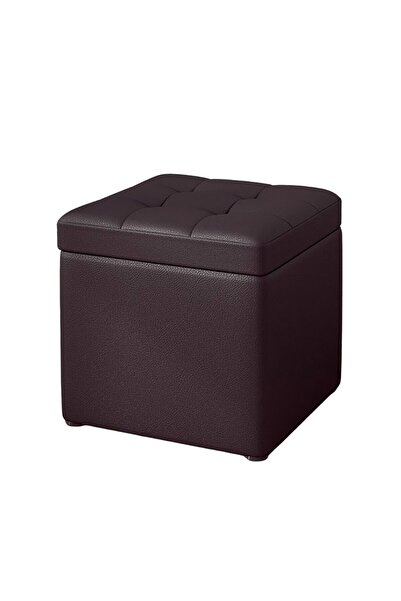 Smart Heater & Cooler Storage stool, 30x30x35cm, Brown – Modern design in MDF...