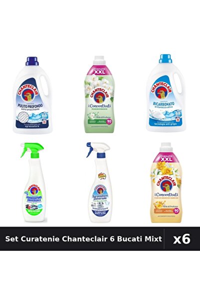 Chanteclair Set 6 Detergent și Degresant - 1575ml, 1800ml, 600ml - Bicarbonat...